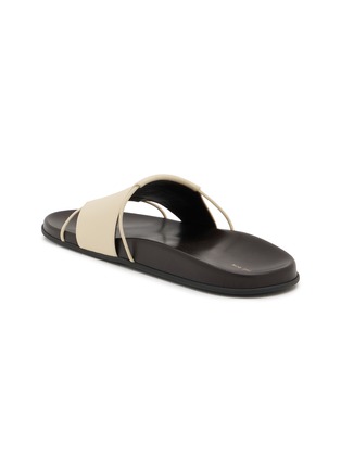 Detail View - Click To Enlarge - THE ROW - Vivienne Leather Slides