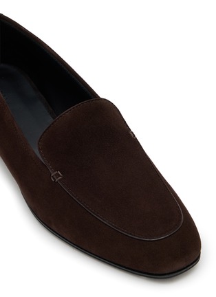 Detail View - Click To Enlarge - THE ROW - Adam Two Suede Loafer