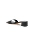Detail View - Click To Enlarge - THE ROW - New Chocolate 40 Leather Slides