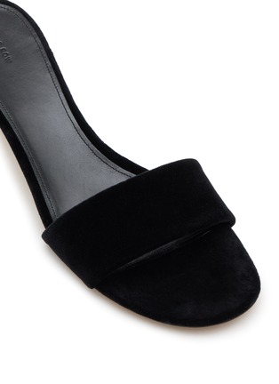 Detail View - Click To Enlarge - THE ROW - Combo Two 40 Velvet Slides
