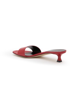 Detail View - Click To Enlarge - THE ROW - 40 Combo Leather Kitten Heels