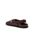 Detail View - Click To Enlarge - THE ROW - Leather Flat Buckle Sandals