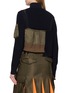 Back View - Click To Enlarge - SACAI - Hybrid Panelled Blouson Jacket