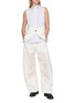 Figure View - Click To Enlarge - SACAI - Blazer Panel Sleeveless Shirt