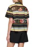 Back View - Click To Enlarge - SACAI - Floral Stripe Chest Pocket Shirt