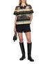 Figure View - Click To Enlarge - SACAI - Floral Stripe Chest Pocket Shirt