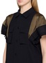  - SACAI - Panelled Shirt Style Dress