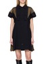 SACAI Panelled Shirt Style Dress
