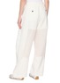 Back View - Click To Enlarge - SACAI - Belted Wide Leg Panelled Pants