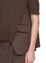  - SACAI - Hybrid Oversized Pocket Top