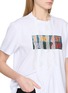  - SACAI - Layered Slogan Print T-Shirt