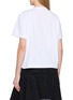 Back View - Click To Enlarge - SACAI - Layered Slogan Print T-Shirt