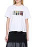 SACAI Layered Slogan Print T-Shirt