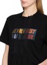  - SACAI - Layered Slogan Print T-Shirt