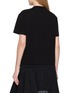 Back View - Click To Enlarge - SACAI - Layered Slogan Print T-Shirt