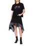 Figure View - Click To Enlarge - SACAI - Layered Slogan Print T-Shirt