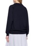 Back View - Click To Enlarge - MIU MIU - Open Collar Wool Knit Top
