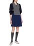 Figure View - Click To Enlarge - MIU MIU - Side Open Cashmere Cardigan Vest