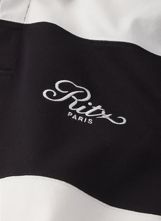 Detail View - Click To Enlarge - FRAME - x Ritz Stripe Polo Shirt