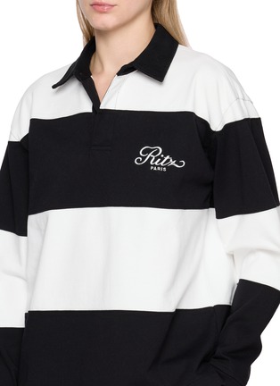  - FRAME - x Ritz Stripe Polo Shirt