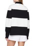 Back View - Click To Enlarge - FRAME - x Ritz Stripe Polo Shirt