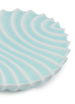 Detail View - Click To Enlarge - ROBERT YELLIN - Ceramic Plates 1 — Celadon