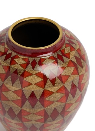 Detail View - Click To Enlarge - ROBERT YELLIN - Watanabe Kunio Geometric Jar