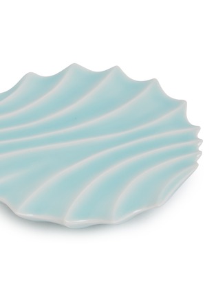 Detail View - Click To Enlarge - ROBERT YELLIN - Ceramic Plates 5 — Celadon