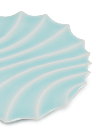 Detail View - Click To Enlarge - ROBERT YELLIN - Ceramic Plates 2 — Celadon