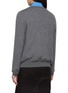Back View - Click To Enlarge - PRADA - Deep V-Neck Cashmere Knit Top