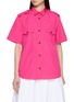 PRADA Epaulette Cotton Shirt