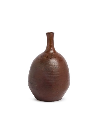 Detail View - Click To Enlarge - ROBERT YELLIN - Antique 16th Century Brown Sake Carafe