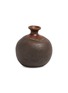 ROBERT YELLIN Antique Old Bizen Dark Brown Large Flask
