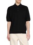 GOOD PEOPLE GOOD STITCHING GOOD PRODUCT Contrast Stitch Half Sleeve Knit Polo Shirt