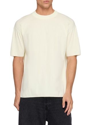 Main View - Click To Enlarge - GOOD PEOPLE GOOD STITCHING GOOD PRODUCT - Frost Effect Cotton T-Shirt