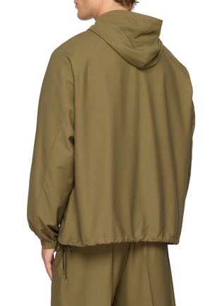 Back View - Click To Enlarge - GOOD PEOPLE GOOD STITCHING GOOD PRODUCT - Half Zip Anorak