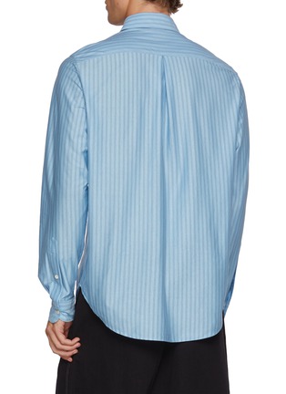 Back View - Click To Enlarge - GOOD PEOPLE GOOD STITCHING GOOD PRODUCT - Striped Shirt