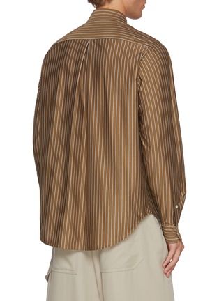 Back View - Click To Enlarge - GOOD PEOPLE GOOD STITCHING GOOD PRODUCT - Striped Shirt