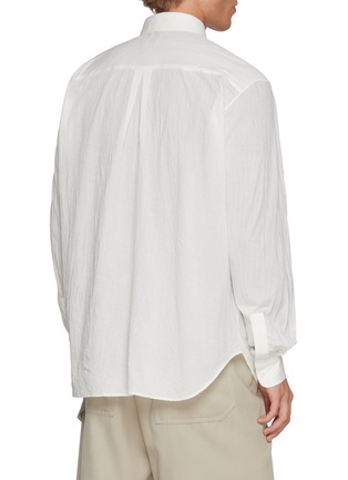 Back View - Click To Enlarge - GOOD PEOPLE GOOD STITCHING GOOD PRODUCT - Front Fly Zip Up Shirt