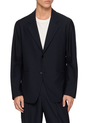 Main View - Click To Enlarge - GOOD PEOPLE GOOD STITCHING GOOD PRODUCT - Easy Single Breasted Blazer
