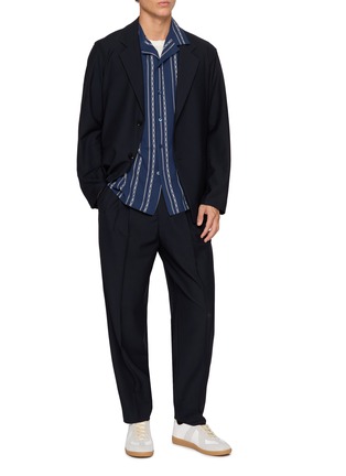 Figure View - Click To Enlarge - GOOD PEOPLE GOOD STITCHING GOOD PRODUCT - Easy Single Breasted Blazer