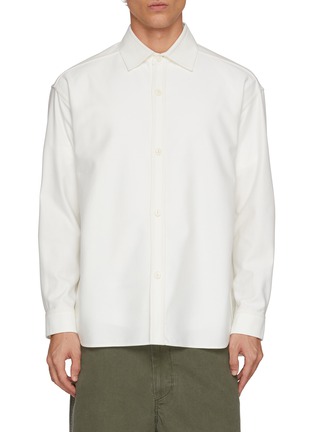Main View - Click To Enlarge - GOOD PEOPLE GOOD STITCHING GOOD PRODUCT - Spread Collar Overshirt