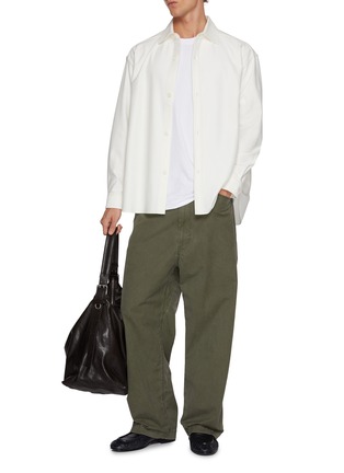 Figure View - Click To Enlarge - GOOD PEOPLE GOOD STITCHING GOOD PRODUCT - Spread Collar Overshirt