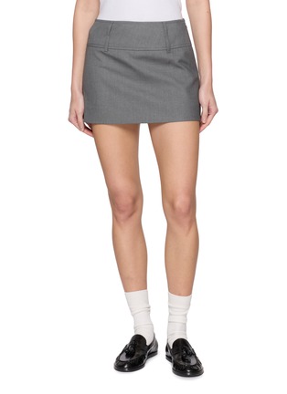 Main View - Click To Enlarge - DUNST - Micro Mini Skirt