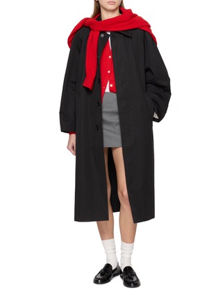 Figure View - Click To Enlarge - DUNST - Micro Mini Skirt