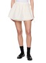 Main View - Click To Enlarge - DUNST - Drawstring Layered Hem Volume Mini Skirt