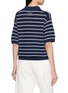 Back View - Click To Enlarge - DUNST - Striped Polo Knit Top