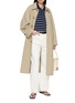 Figure View - Click To Enlarge - DUNST - Striped Polo Knit Top