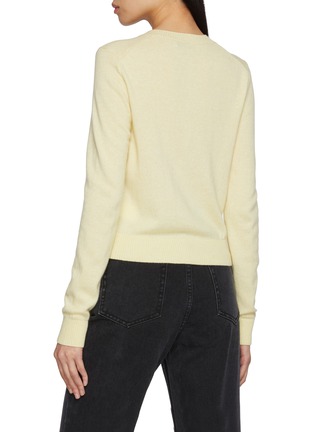 Back View - Click To Enlarge - DUNST - Essential Crewneck Knit Cardigan
