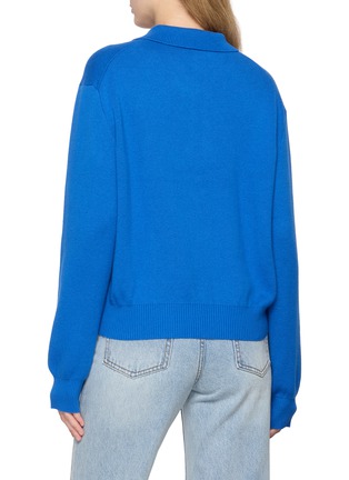 Back View - Click To Enlarge - DUNST - Collared Sweater